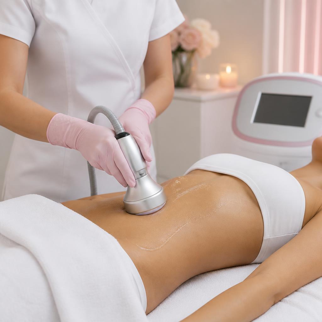 Radiofrequency skin tightening treatment at Lanesse Wellness, Stratford-upon-Avon